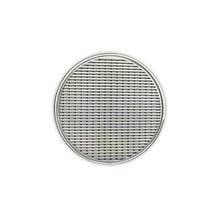 Infinity Drain 5"rnd RWD5 HiFlo Cmplt Kit W/WdgeWire Plate-SSt W/ABS DrainBdy 3"OUTLT RWD_5_3A_SS